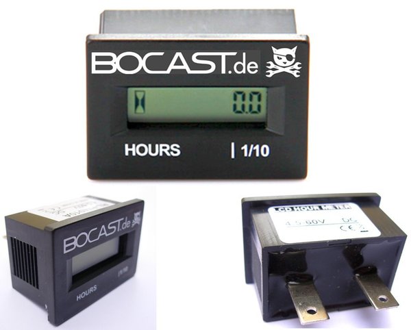 Betriebsstundenzähler digital wassergeschützt BOC-BZ-11-WK